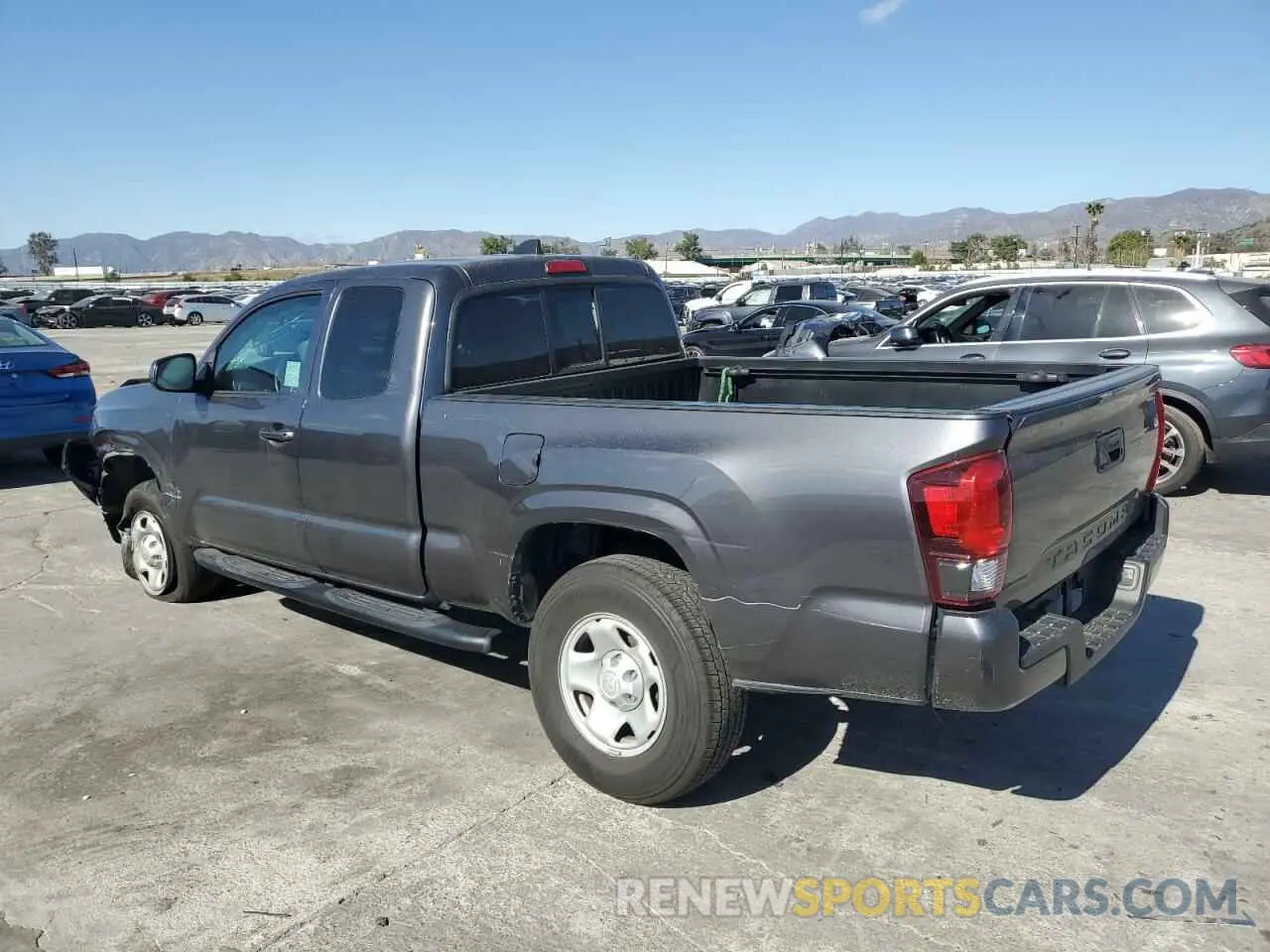 2 Photograph of a damaged car 3TYRX5GN2NT058783 TOYOTA TACOMA 2022