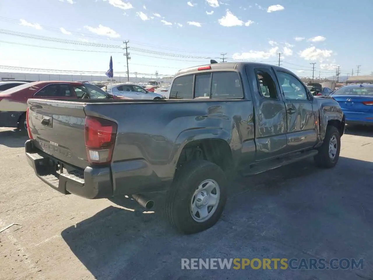 3 Photograph of a damaged car 3TYRX5GN2NT058783 TOYOTA TACOMA 2022
