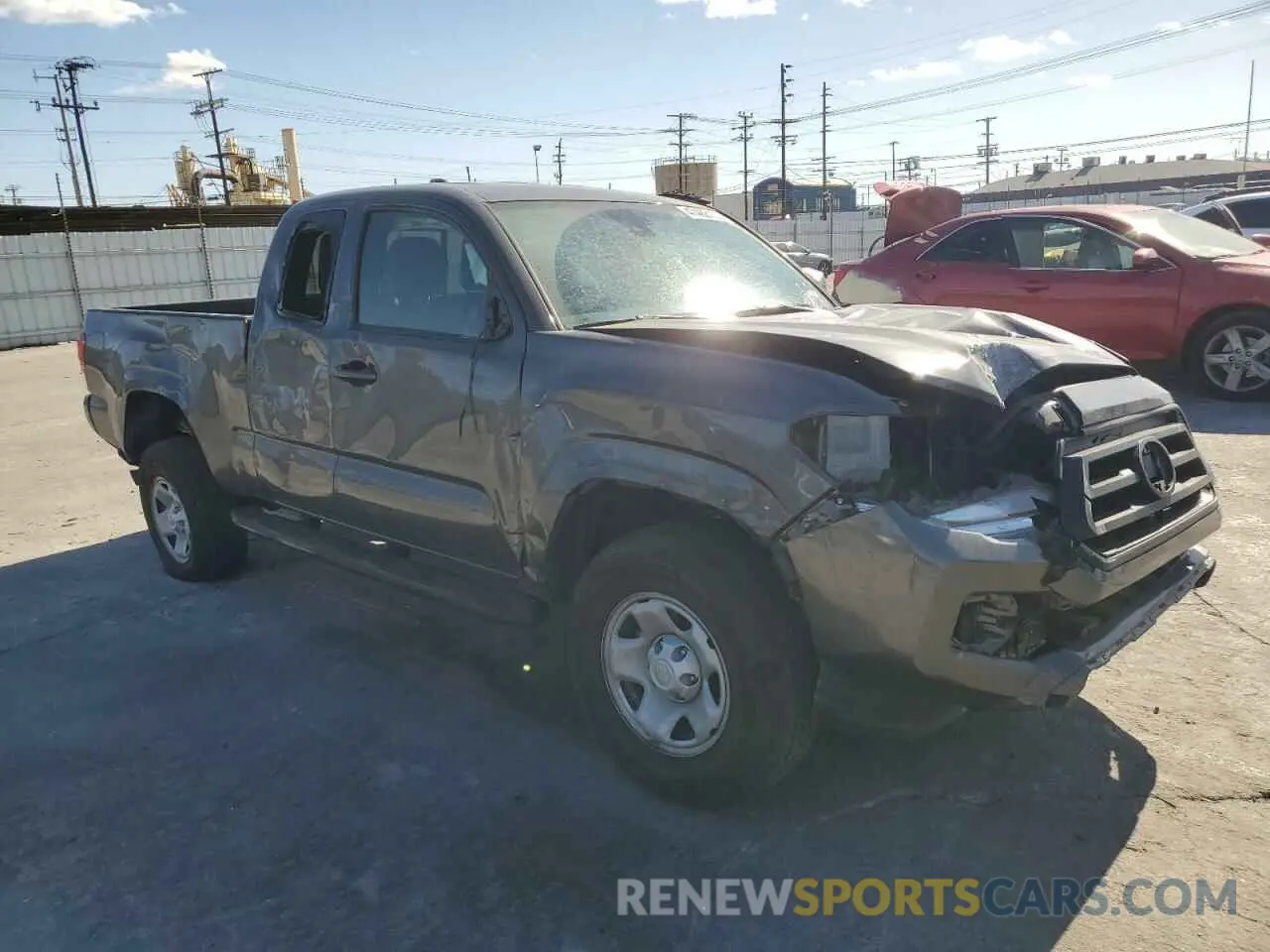 4 Photograph of a damaged car 3TYRX5GN2NT058783 TOYOTA TACOMA 2022