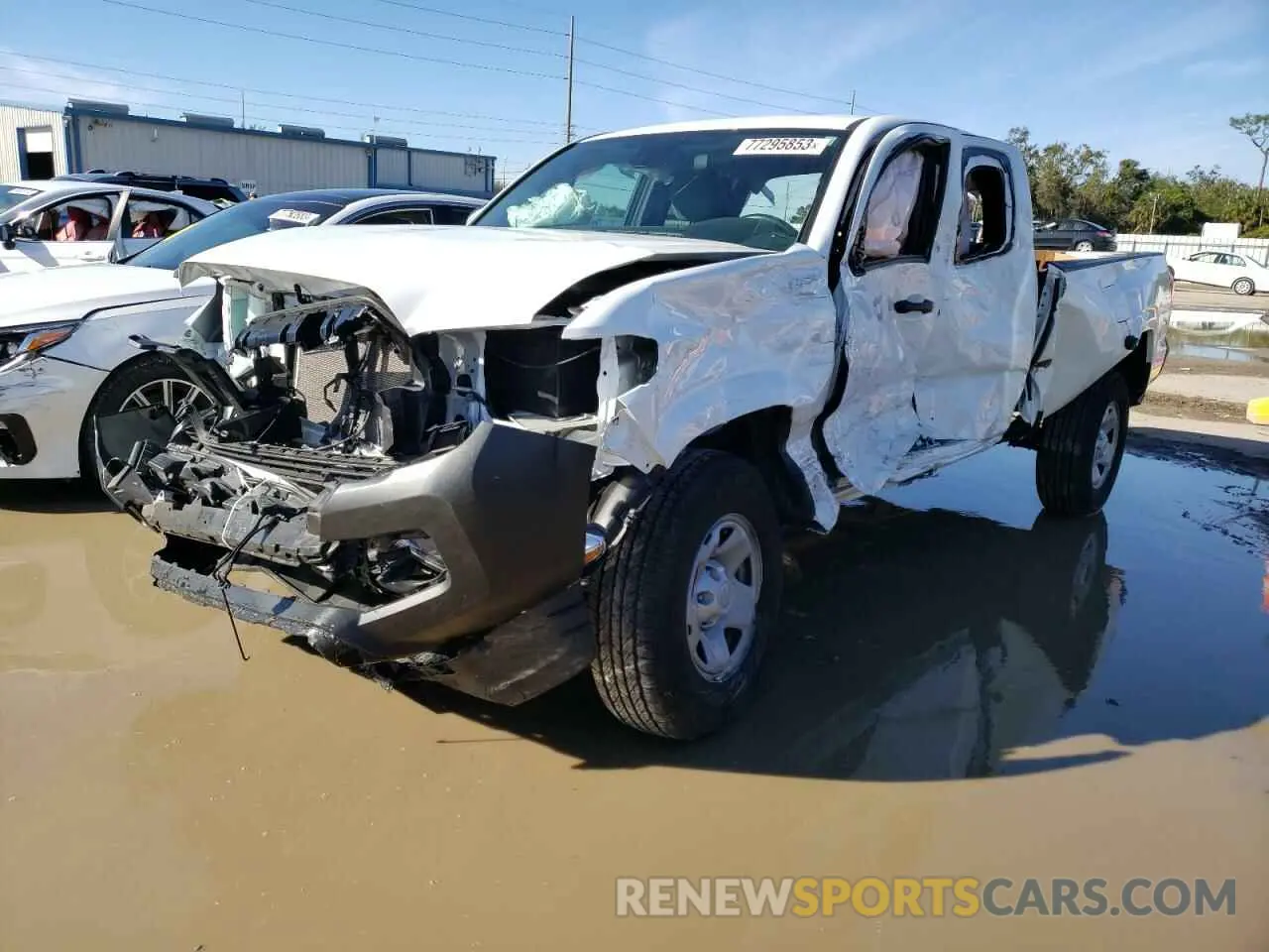 1 Photograph of a damaged car 3TYRX5GN2NT061862 TOYOTA TACOMA 2022
