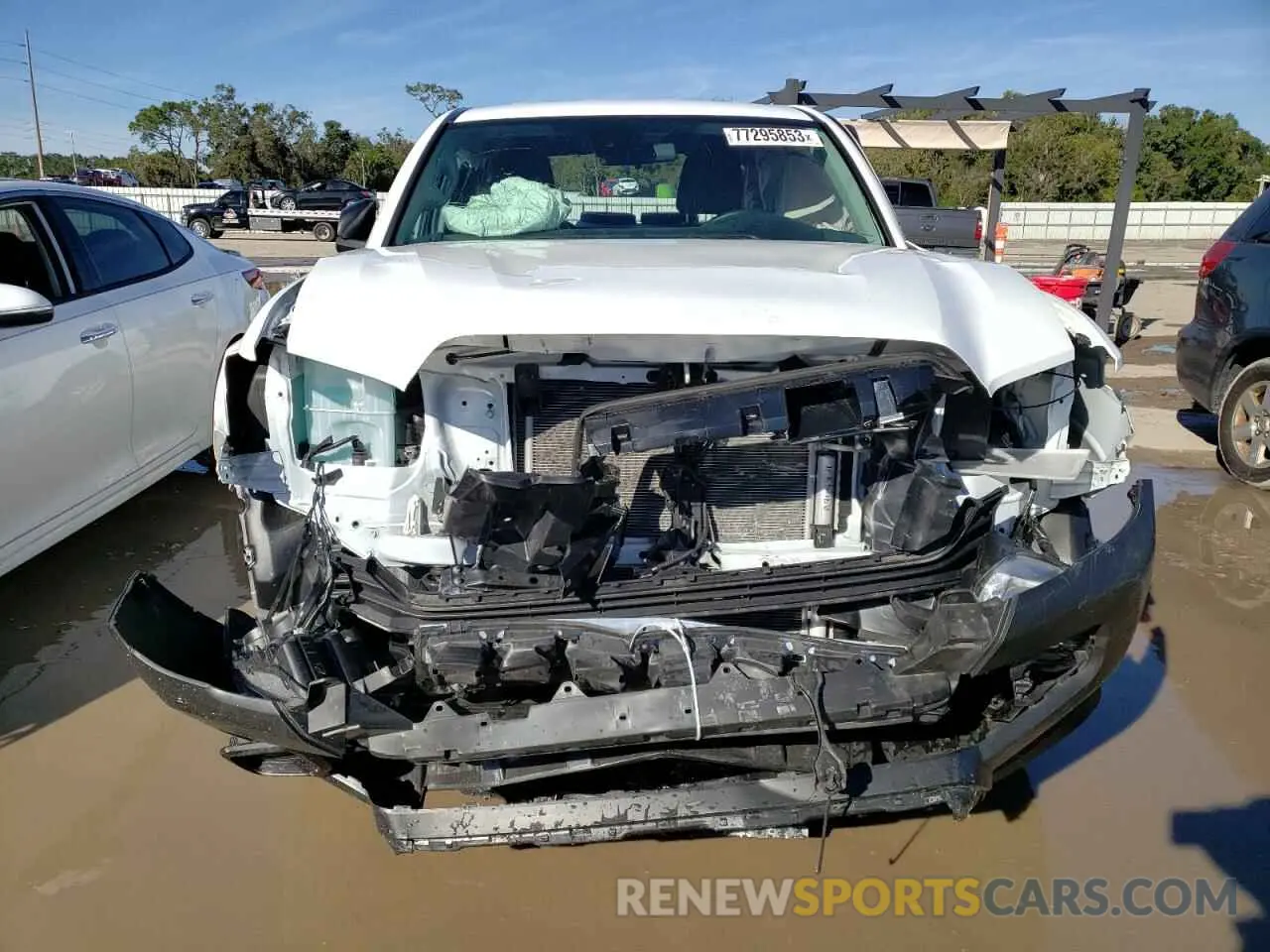 5 Photograph of a damaged car 3TYRX5GN2NT061862 TOYOTA TACOMA 2022