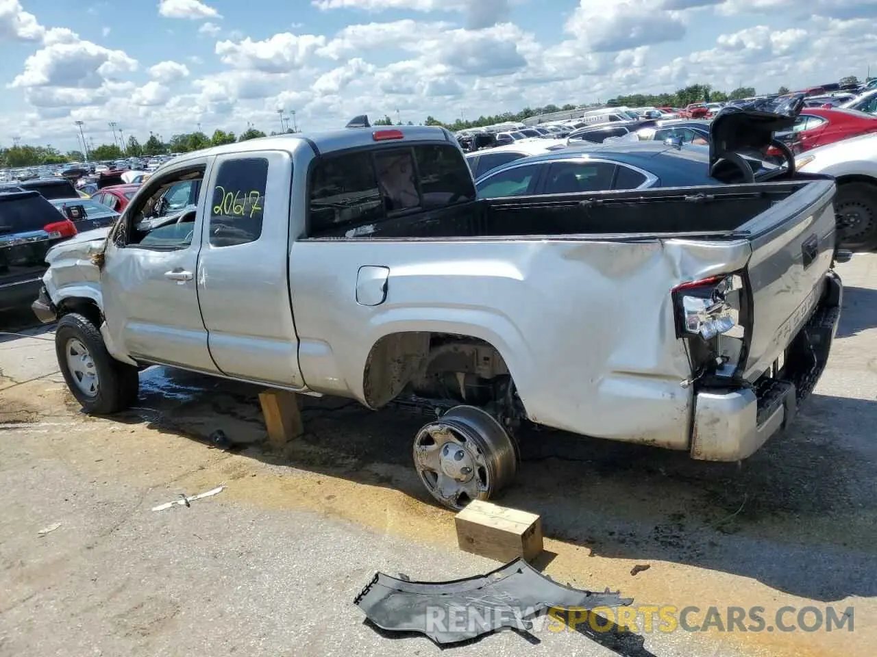 2 Photograph of a damaged car 3TYRX5GN3NT047288 TOYOTA TACOMA 2022