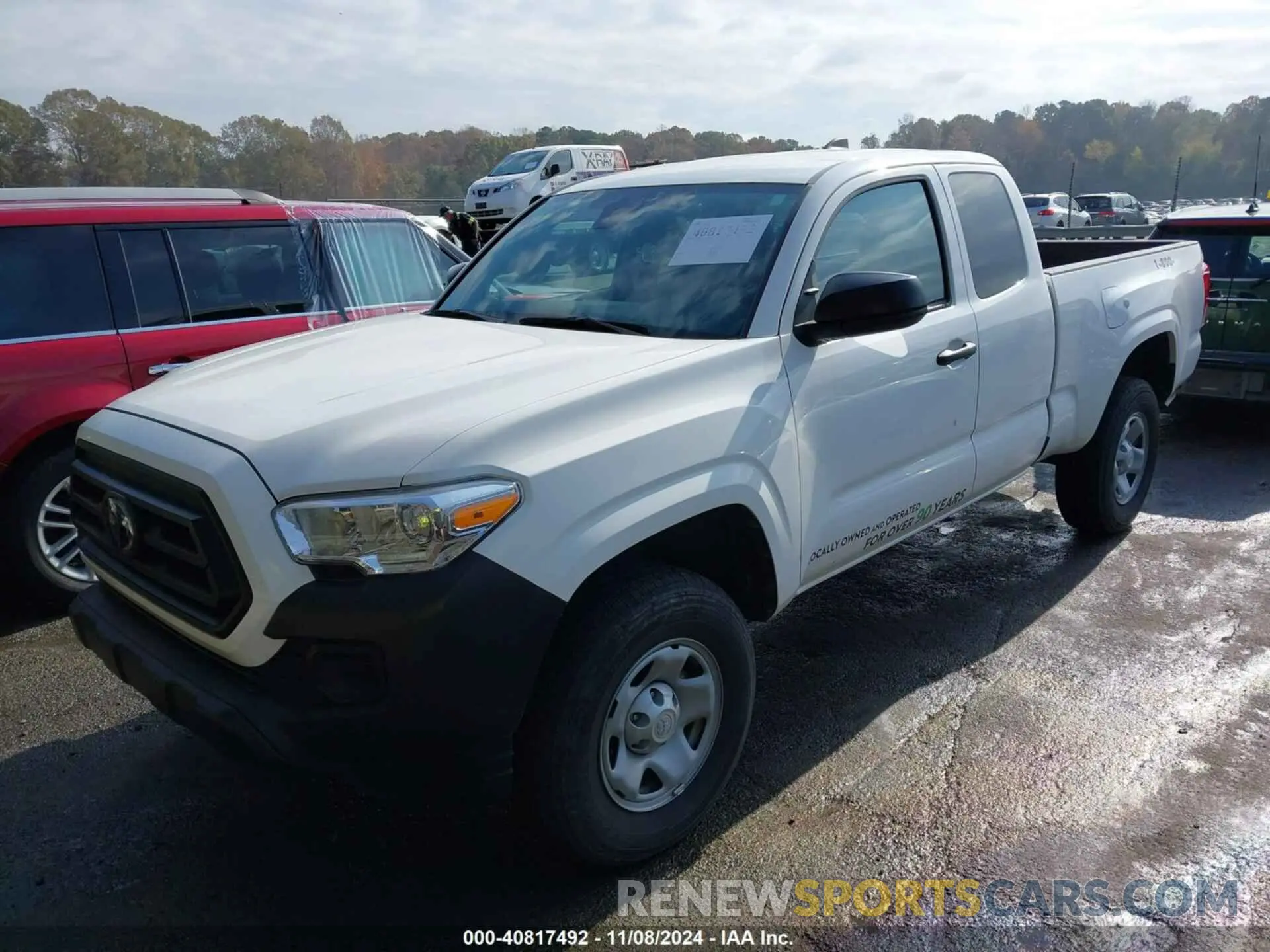 2 Photograph of a damaged car 3TYRX5GN3NT065290 TOYOTA TACOMA 2022