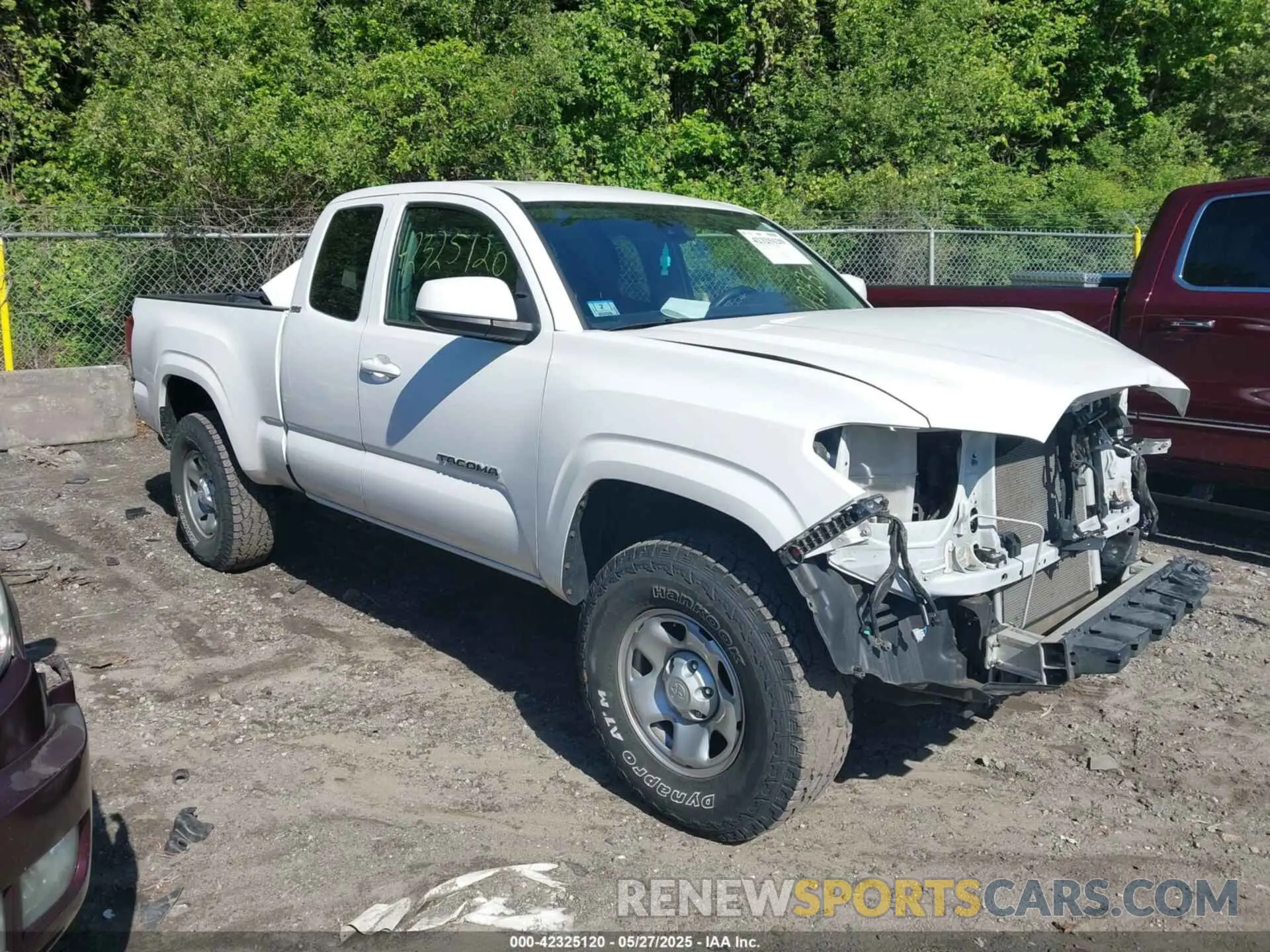 1 Photograph of a damaged car 3TYRX5GN4NT056386 TOYOTA TACOMA 2022