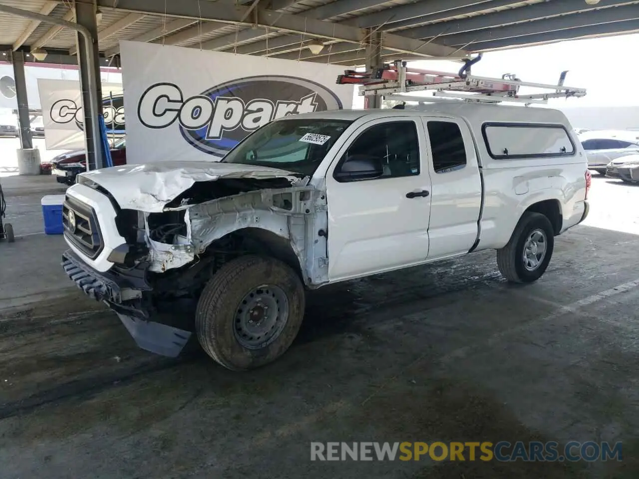 1 Photograph of a damaged car 3TYRX5GN5NT043968 TOYOTA TACOMA 2022