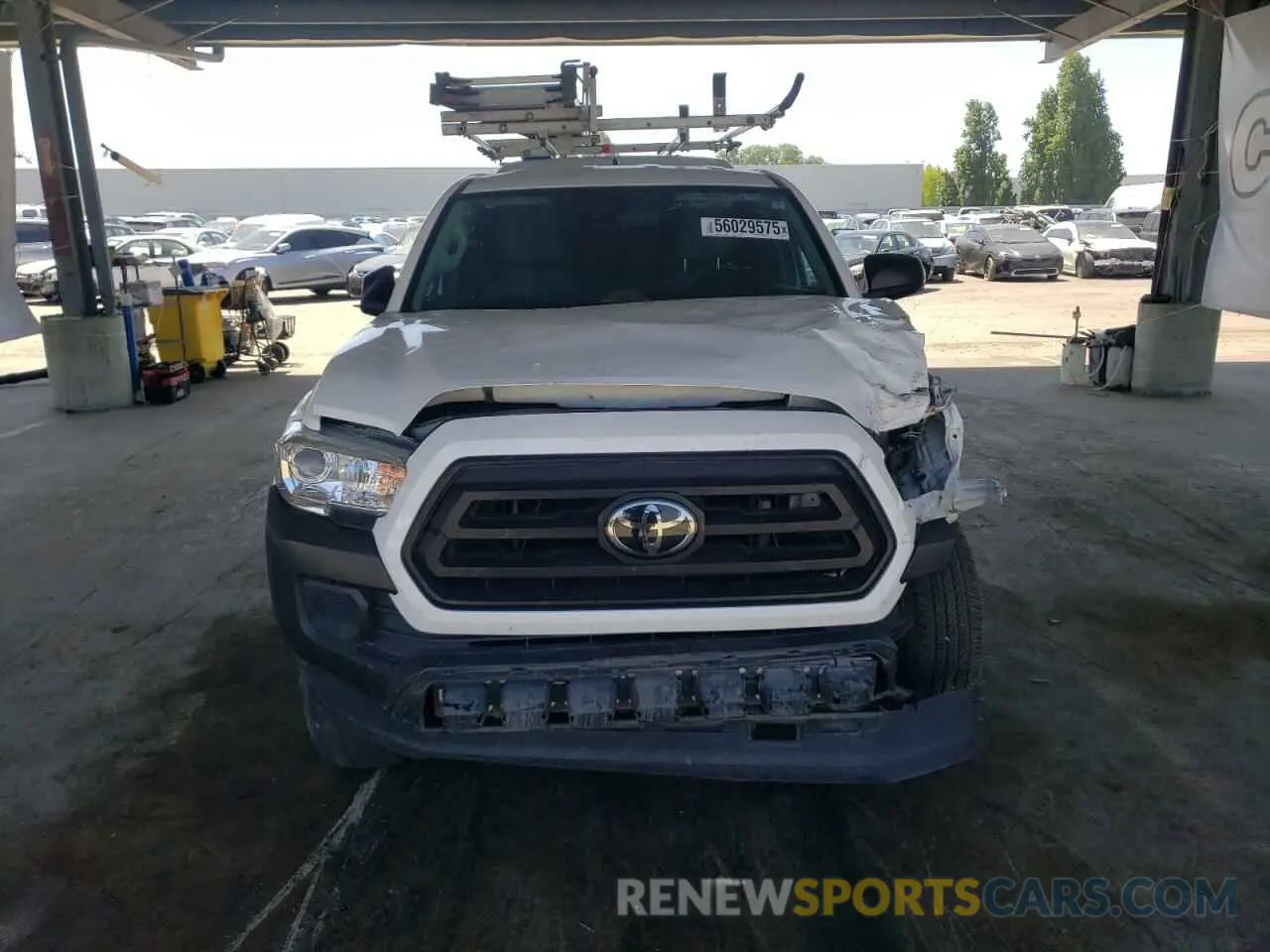 5 Photograph of a damaged car 3TYRX5GN5NT043968 TOYOTA TACOMA 2022