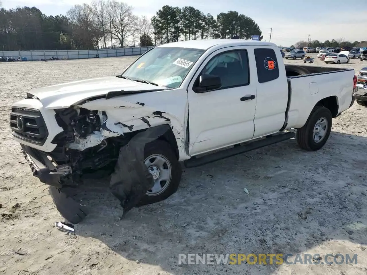 1 Photograph of a damaged car 3TYRX5GN5NT058535 TOYOTA TACOMA 2022