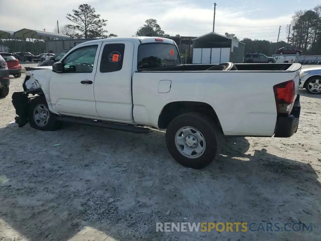 2 Photograph of a damaged car 3TYRX5GN5NT058535 TOYOTA TACOMA 2022