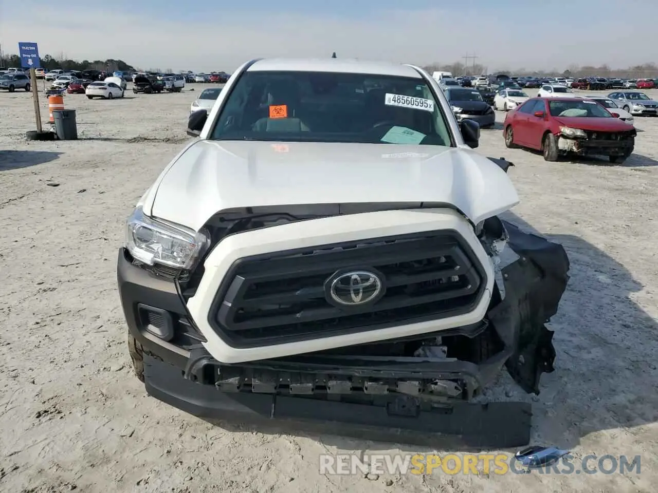 5 Photograph of a damaged car 3TYRX5GN5NT058535 TOYOTA TACOMA 2022