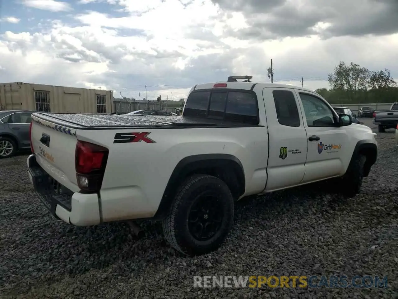 3 Photograph of a damaged car 3TYRX5GN5NT064738 TOYOTA TACOMA 2022