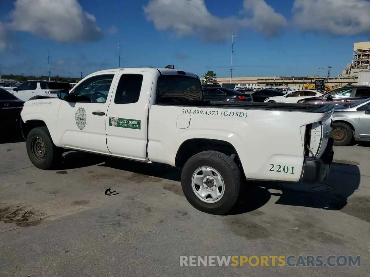 2 Photograph of a damaged car 3TYRX5GN6NT041985 TOYOTA TACOMA 2022