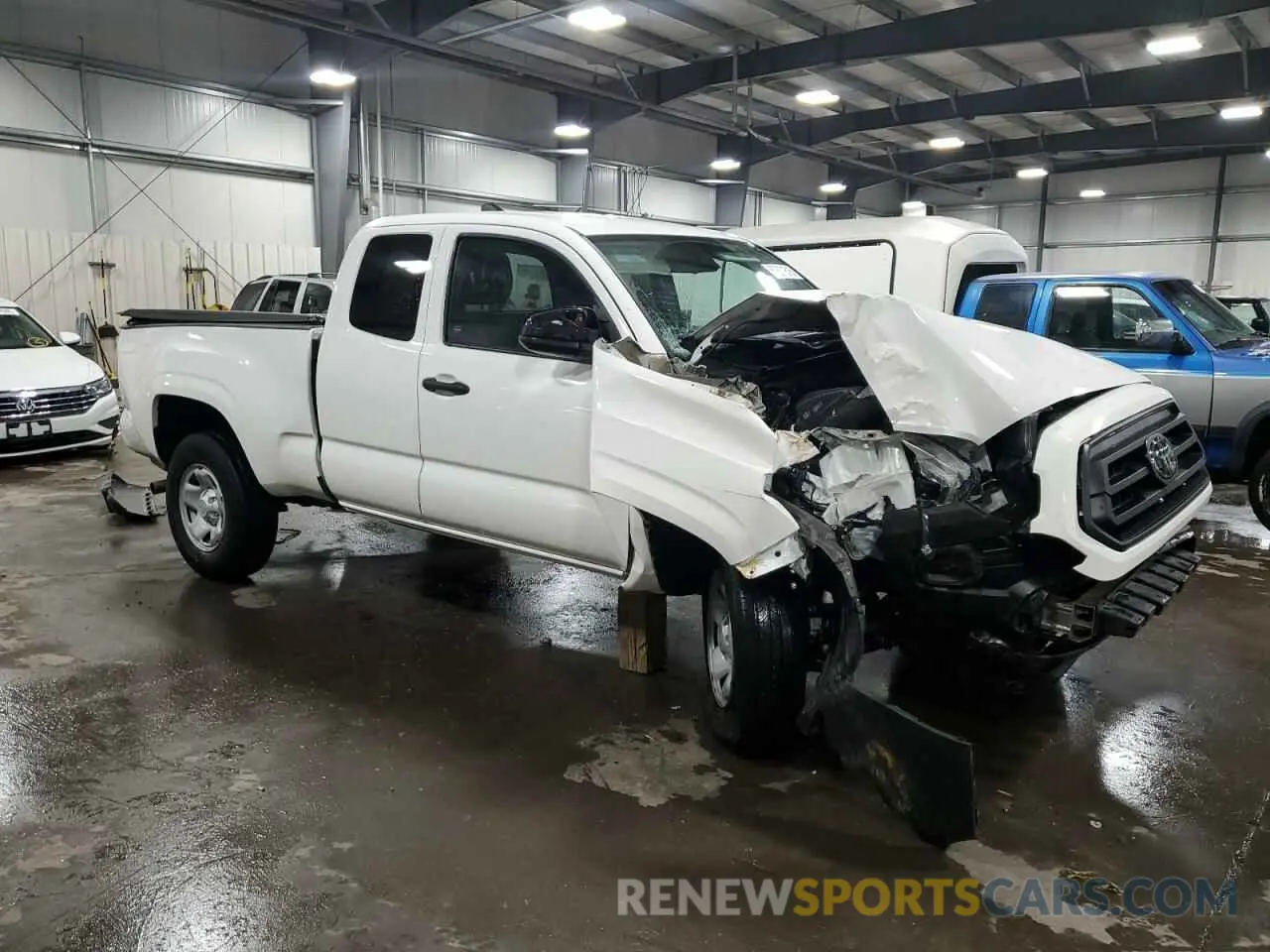 4 Photograph of a damaged car 3TYRX5GN6NT053893 TOYOTA TACOMA 2022