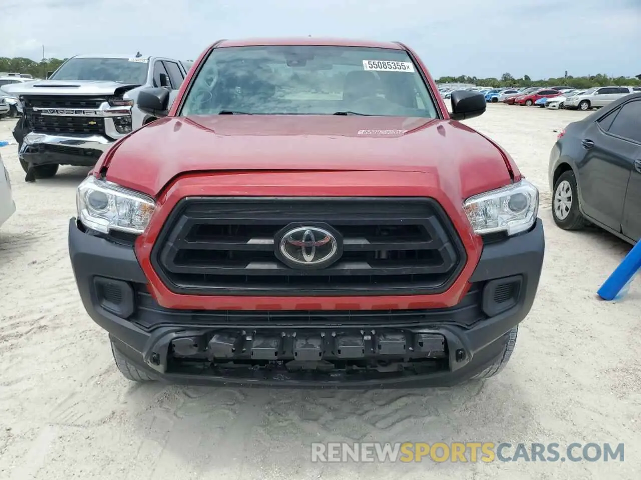 5 Photograph of a damaged car 3TYRX5GN7NT051263 TOYOTA TACOMA 2022