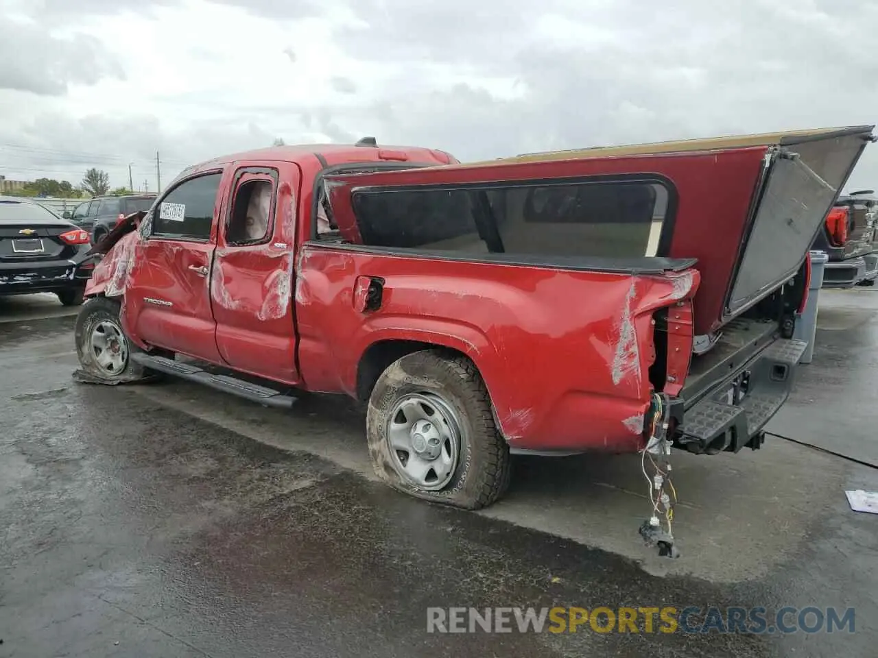 2 Photograph of a damaged car 3TYRX5GN7NT054261 TOYOTA TACOMA 2022