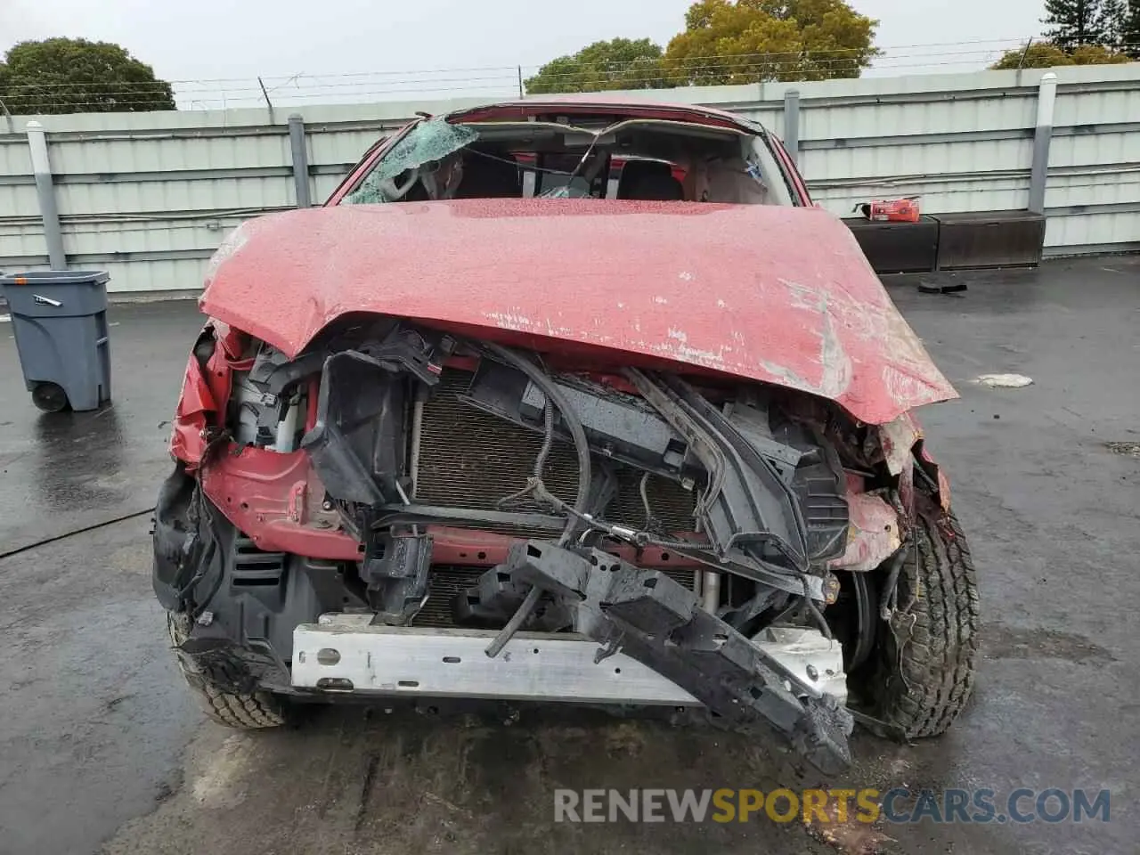 5 Photograph of a damaged car 3TYRX5GN7NT054261 TOYOTA TACOMA 2022