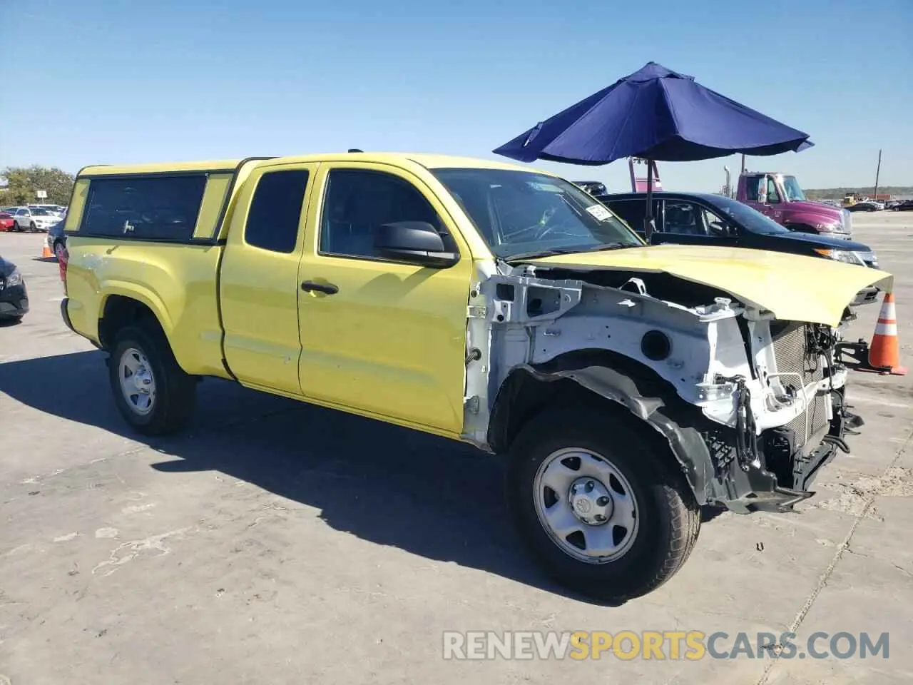 4 Photograph of a damaged car 3TYRX5GN9NT034917 TOYOTA TACOMA 2022