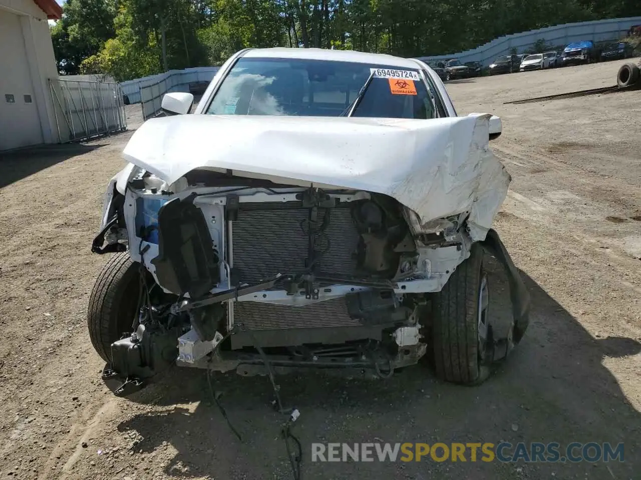 5 Photograph of a damaged car 3TYRX5GN9NT052902 TOYOTA TACOMA 2022