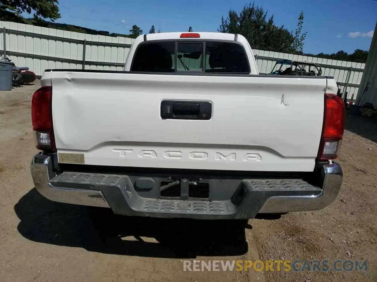 6 Photograph of a damaged car 3TYRX5GN9NT052902 TOYOTA TACOMA 2022