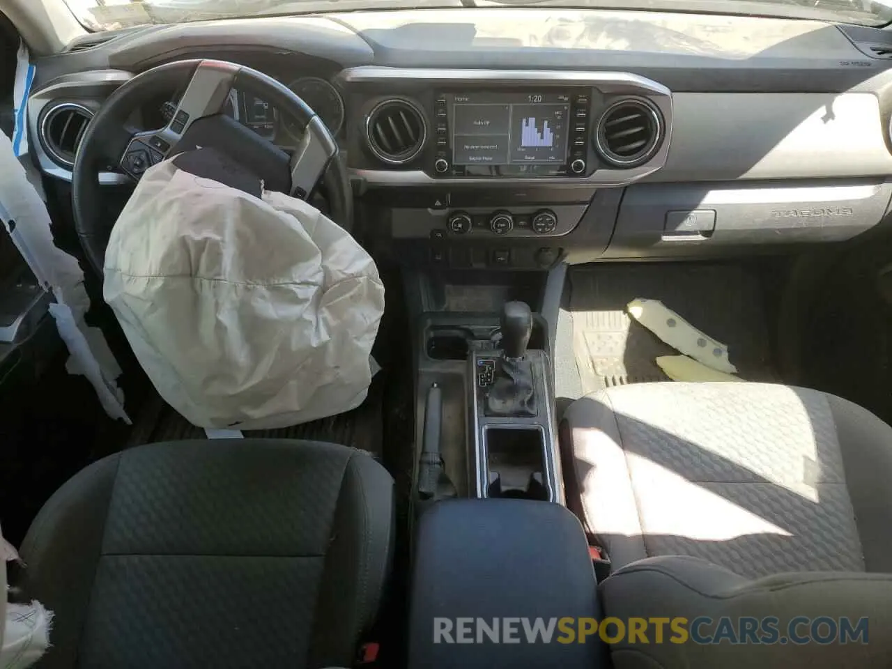 8 Photograph of a damaged car 3TYRX5GN9NT052902 TOYOTA TACOMA 2022