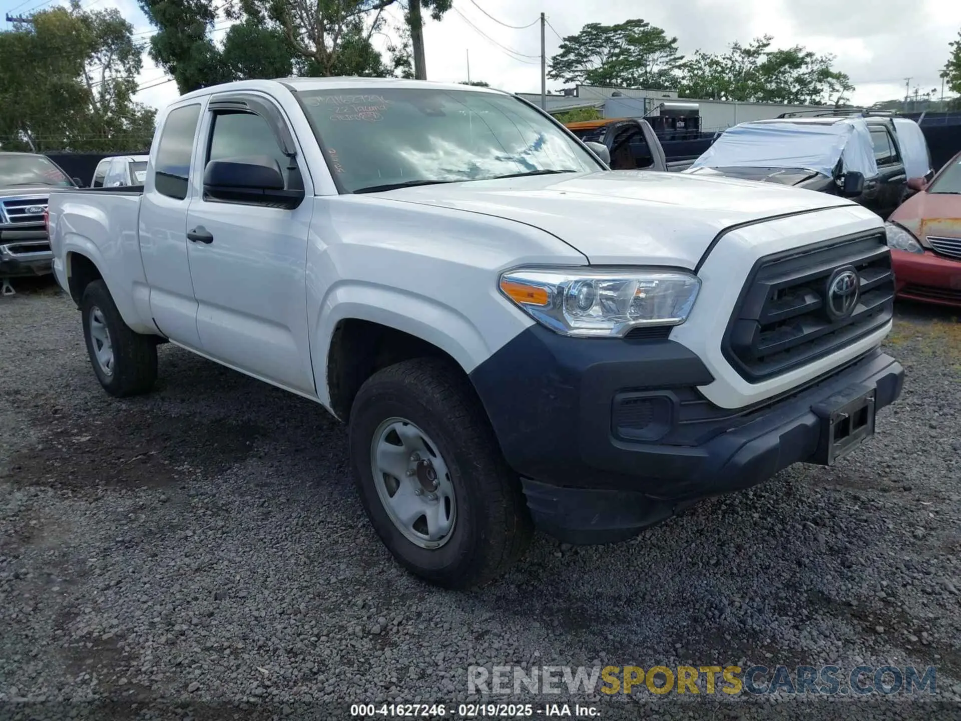 1 Photograph of a damaged car 3TYRX5GNXNT040452 TOYOTA TACOMA 2022