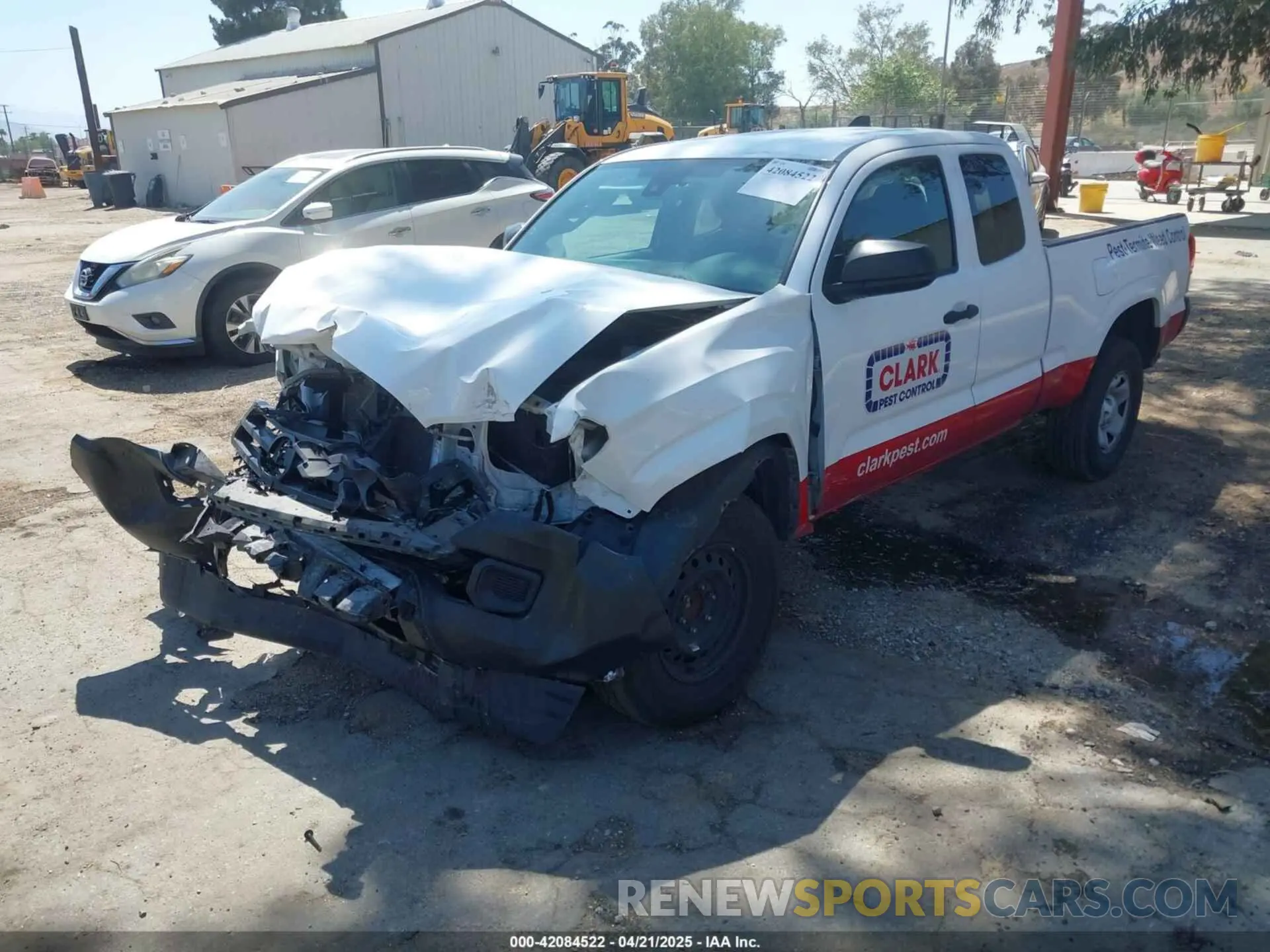 2 Photograph of a damaged car 3TYRX5GNXNT043223 TOYOTA TACOMA 2022