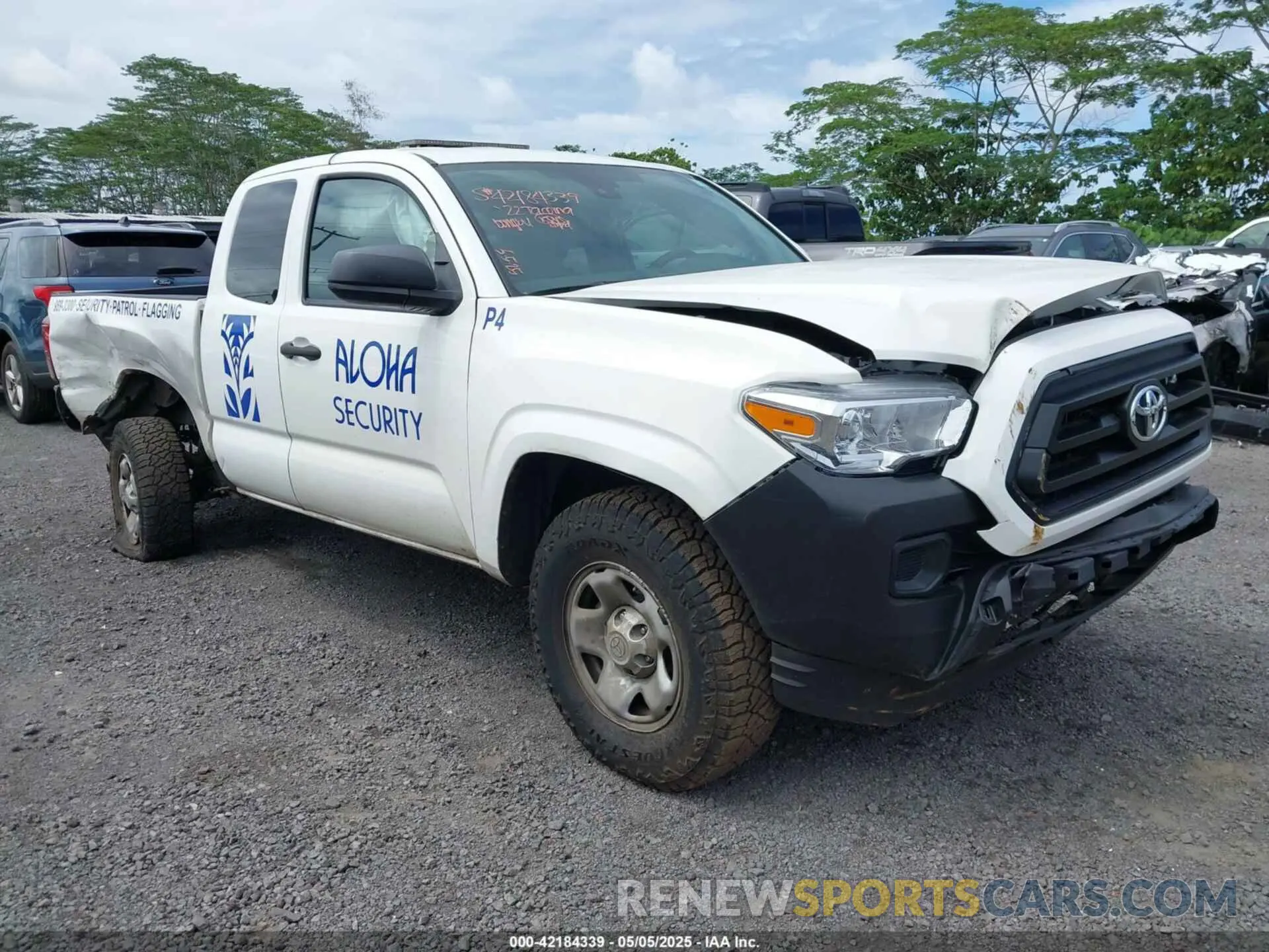 1 Photograph of a damaged car 3TYRX5GNXNT046591 TOYOTA TACOMA 2022