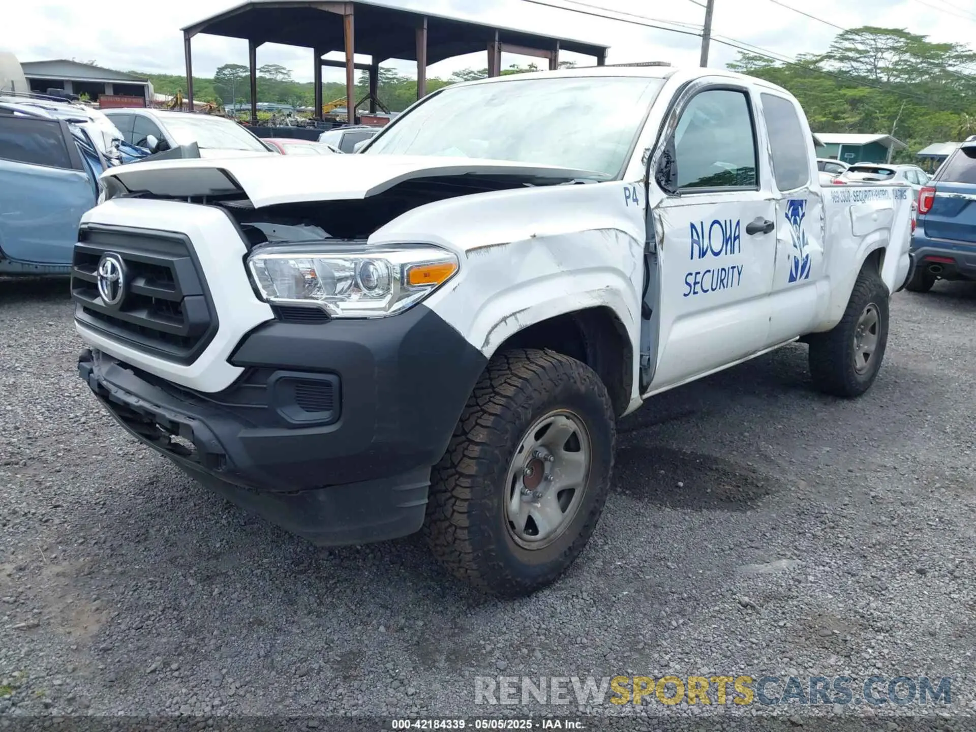 2 Photograph of a damaged car 3TYRX5GNXNT046591 TOYOTA TACOMA 2022