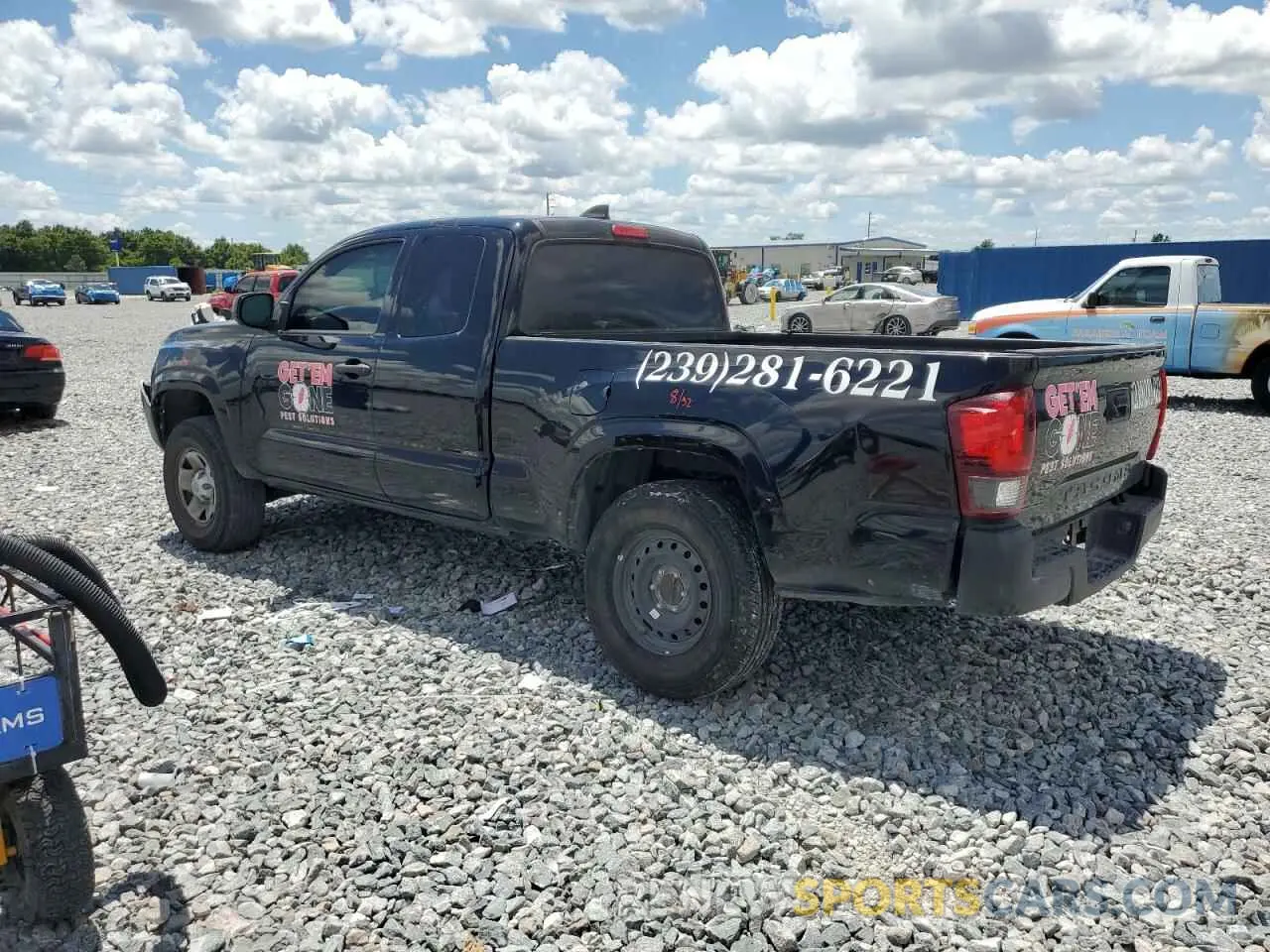 2 Photograph of a damaged car 3TYRX5GNXNT047479 TOYOTA TACOMA 2022