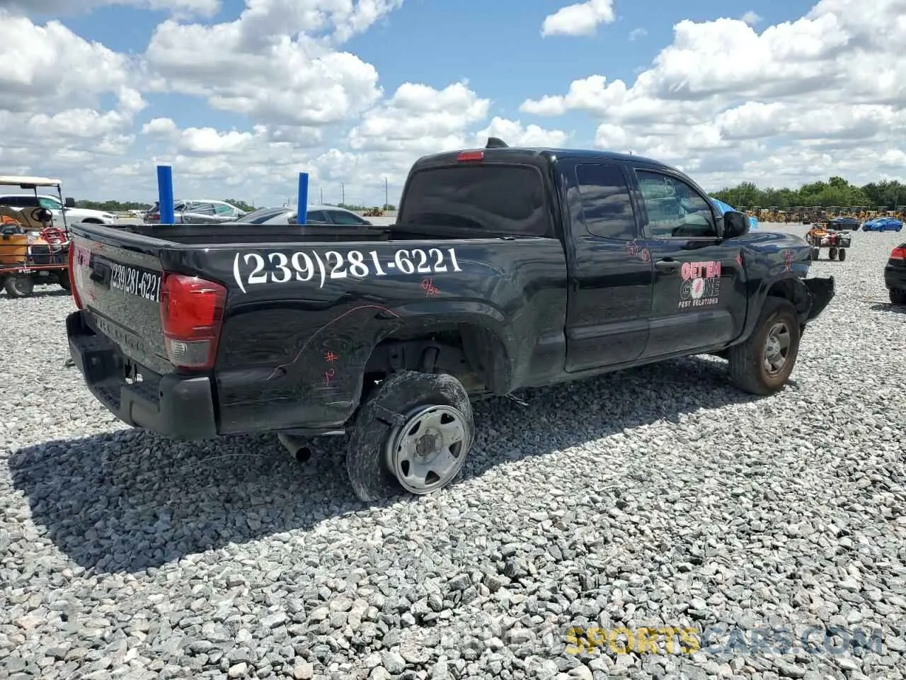 3 Photograph of a damaged car 3TYRX5GNXNT047479 TOYOTA TACOMA 2022