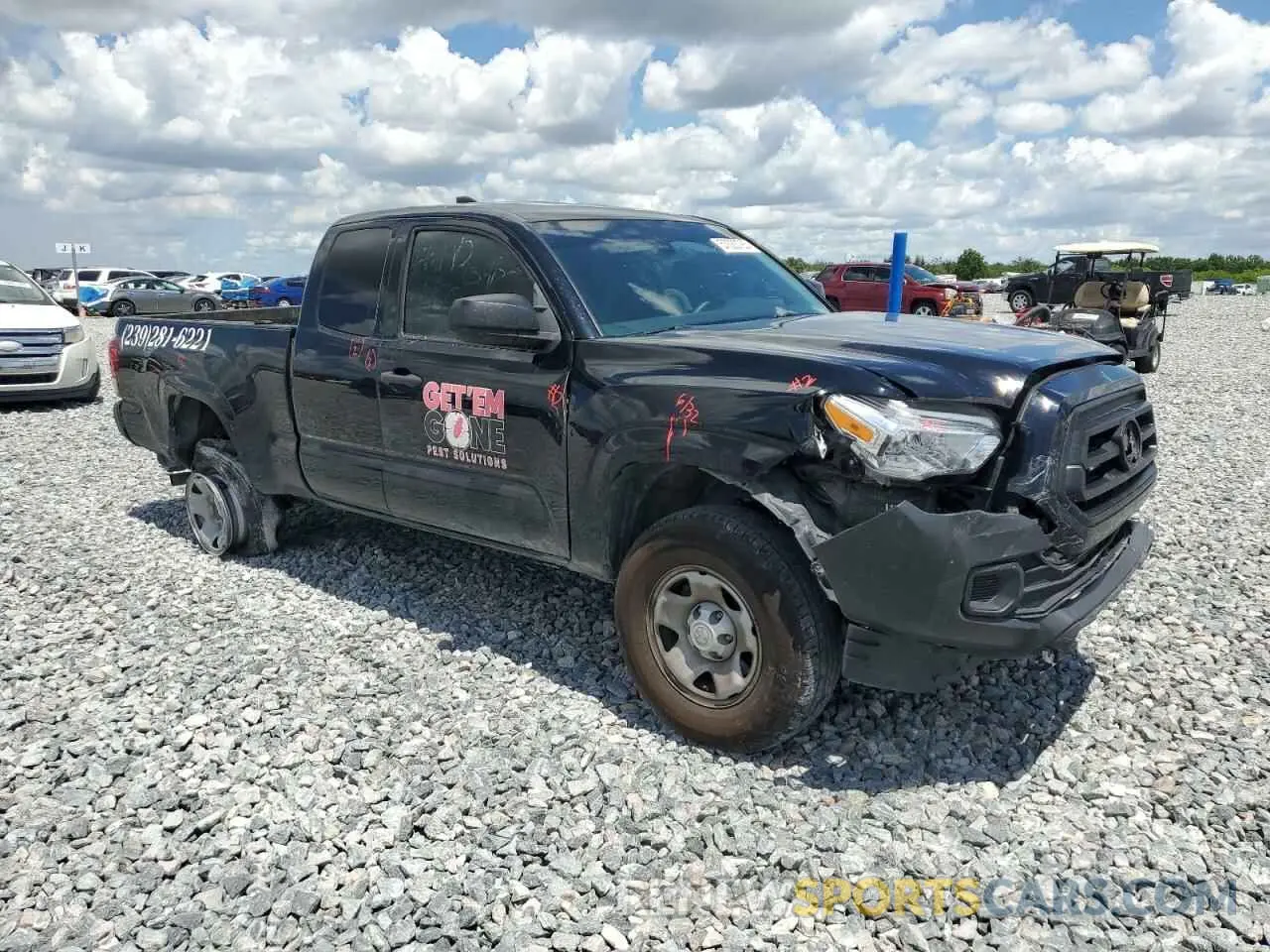 4 Photograph of a damaged car 3TYRX5GNXNT047479 TOYOTA TACOMA 2022