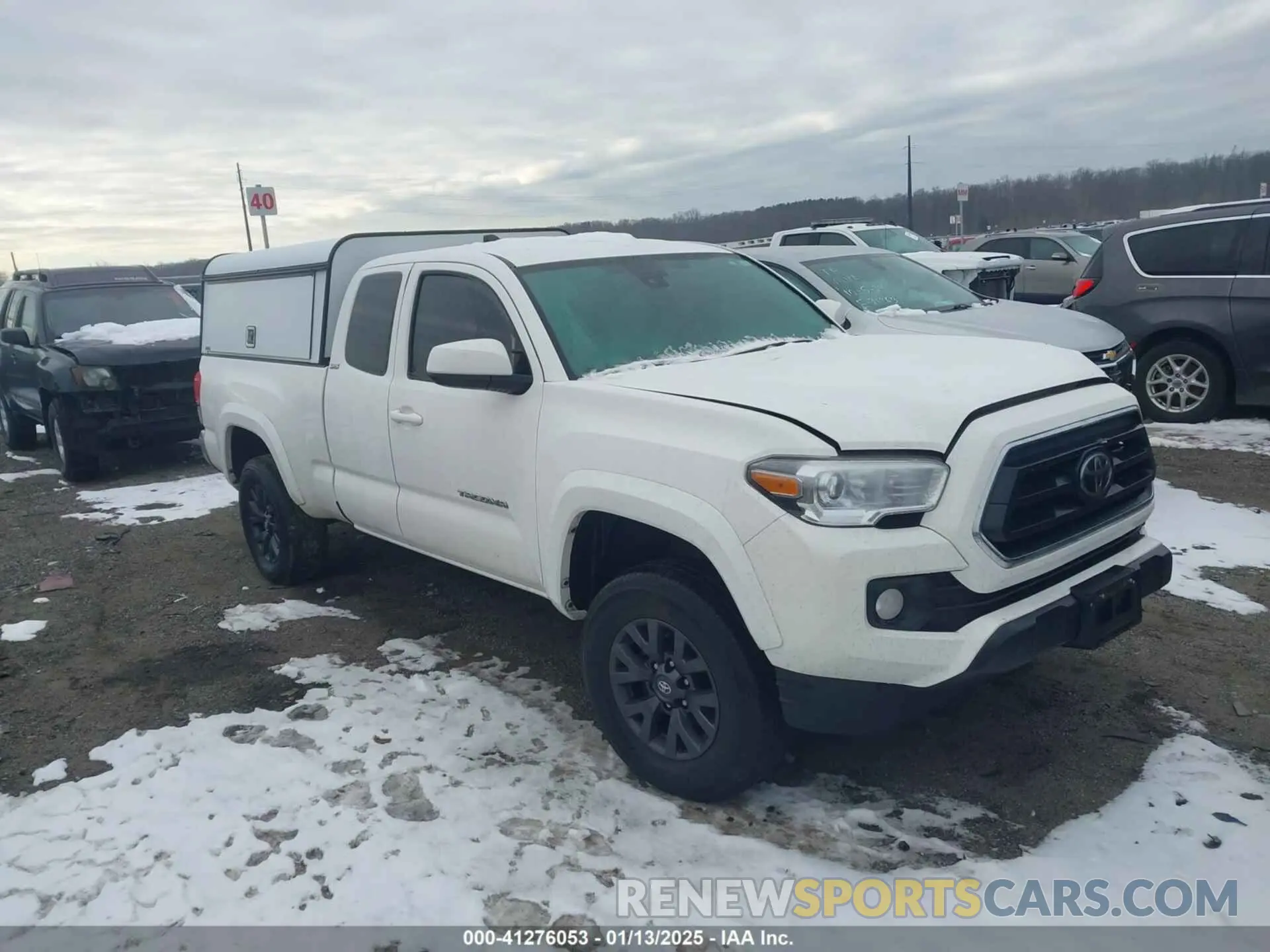 1 Photograph of a damaged car 3TYRZ5CN2NT022608 TOYOTA TACOMA 2022