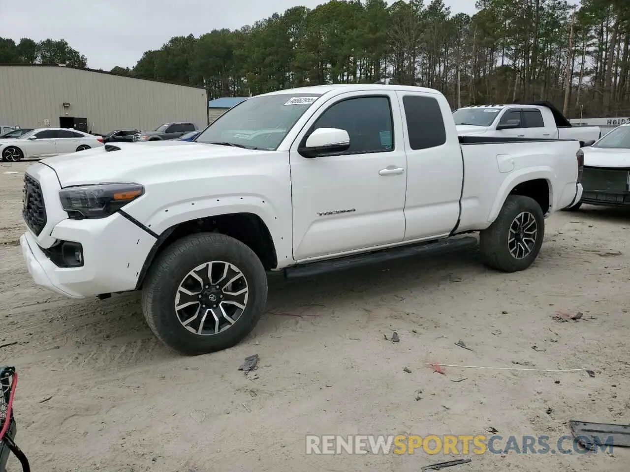 1 Photograph of a damaged car 3TYRZ5CN3NT018602 TOYOTA TACOMA 2022