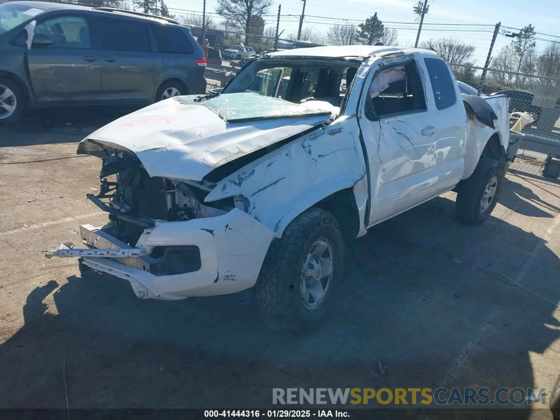 2 Photograph of a damaged car 3TYRZ5CN6NT018593 TOYOTA TACOMA 2022