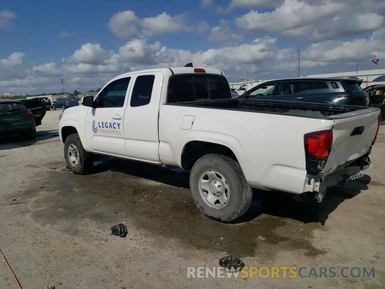 2 Photograph of a damaged car 3TYRZ5CN9NT020581 TOYOTA TACOMA 2022