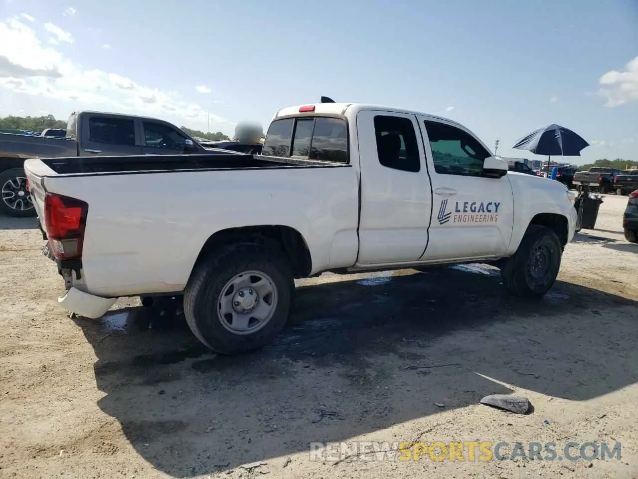 3 Photograph of a damaged car 3TYRZ5CN9NT020581 TOYOTA TACOMA 2022
