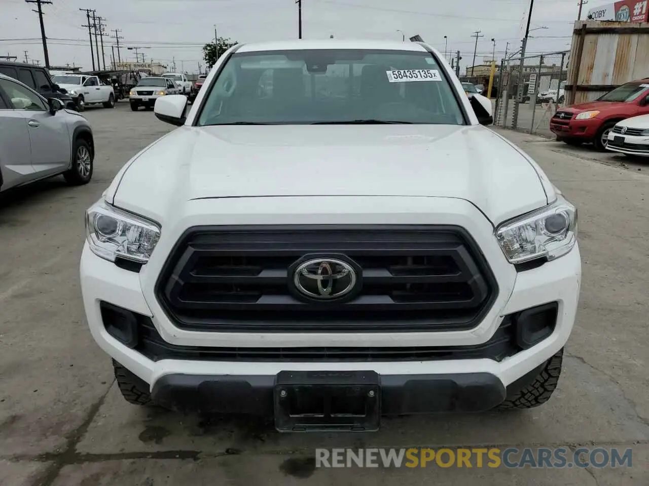 5 Photograph of a damaged car 3TYSX5EN1NT010664 TOYOTA TACOMA 2022