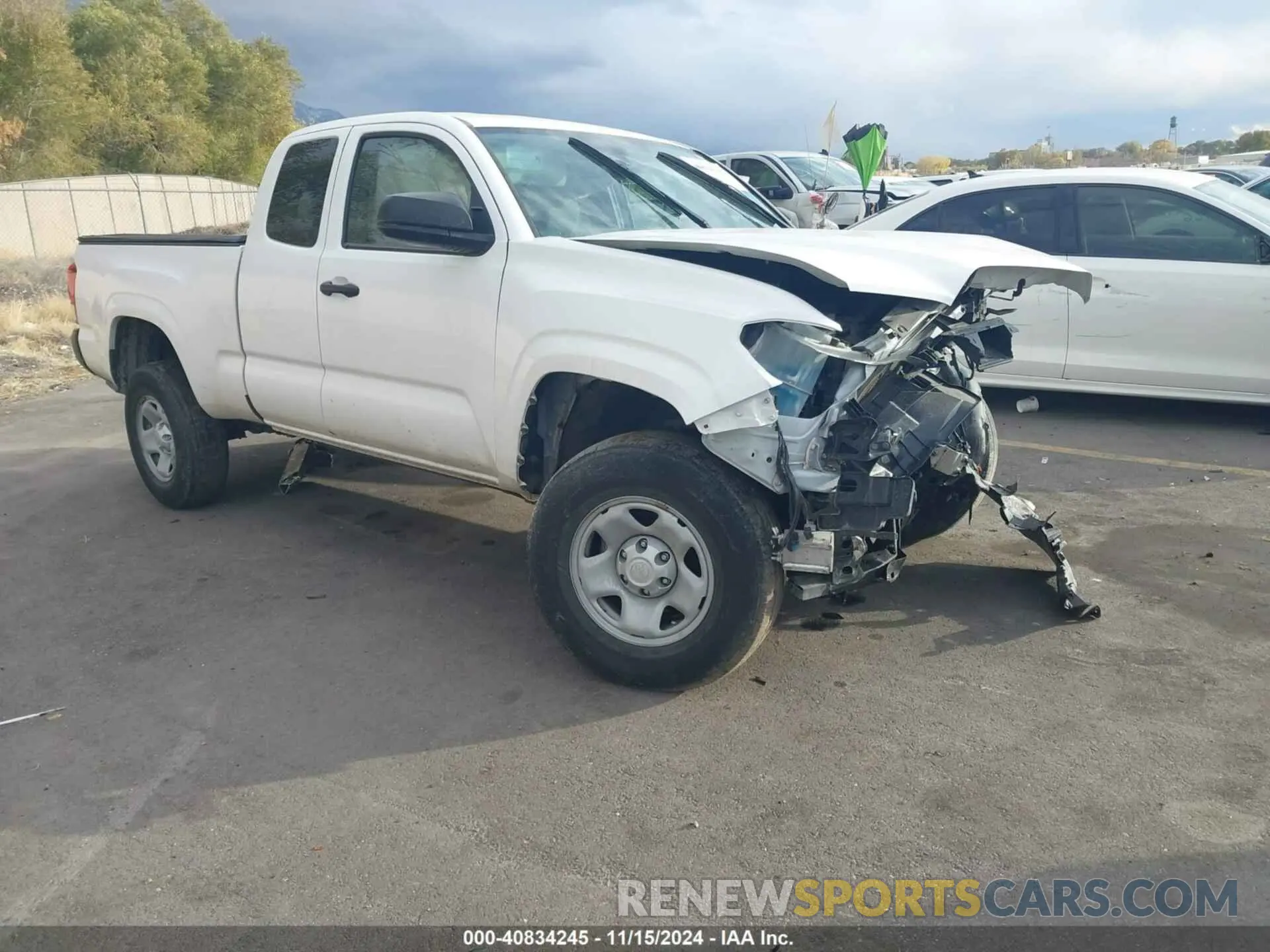 1 Photograph of a damaged car 3TYSX5EN2NT013881 TOYOTA TACOMA 2022