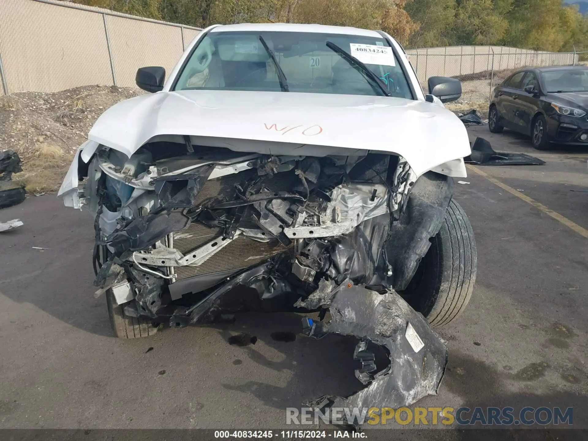 12 Photograph of a damaged car 3TYSX5EN2NT013881 TOYOTA TACOMA 2022