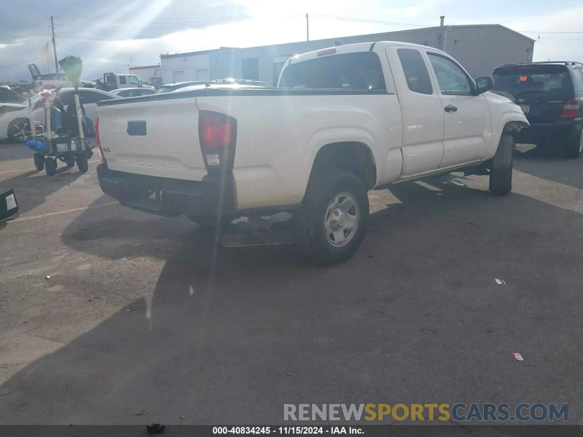4 Photograph of a damaged car 3TYSX5EN2NT013881 TOYOTA TACOMA 2022