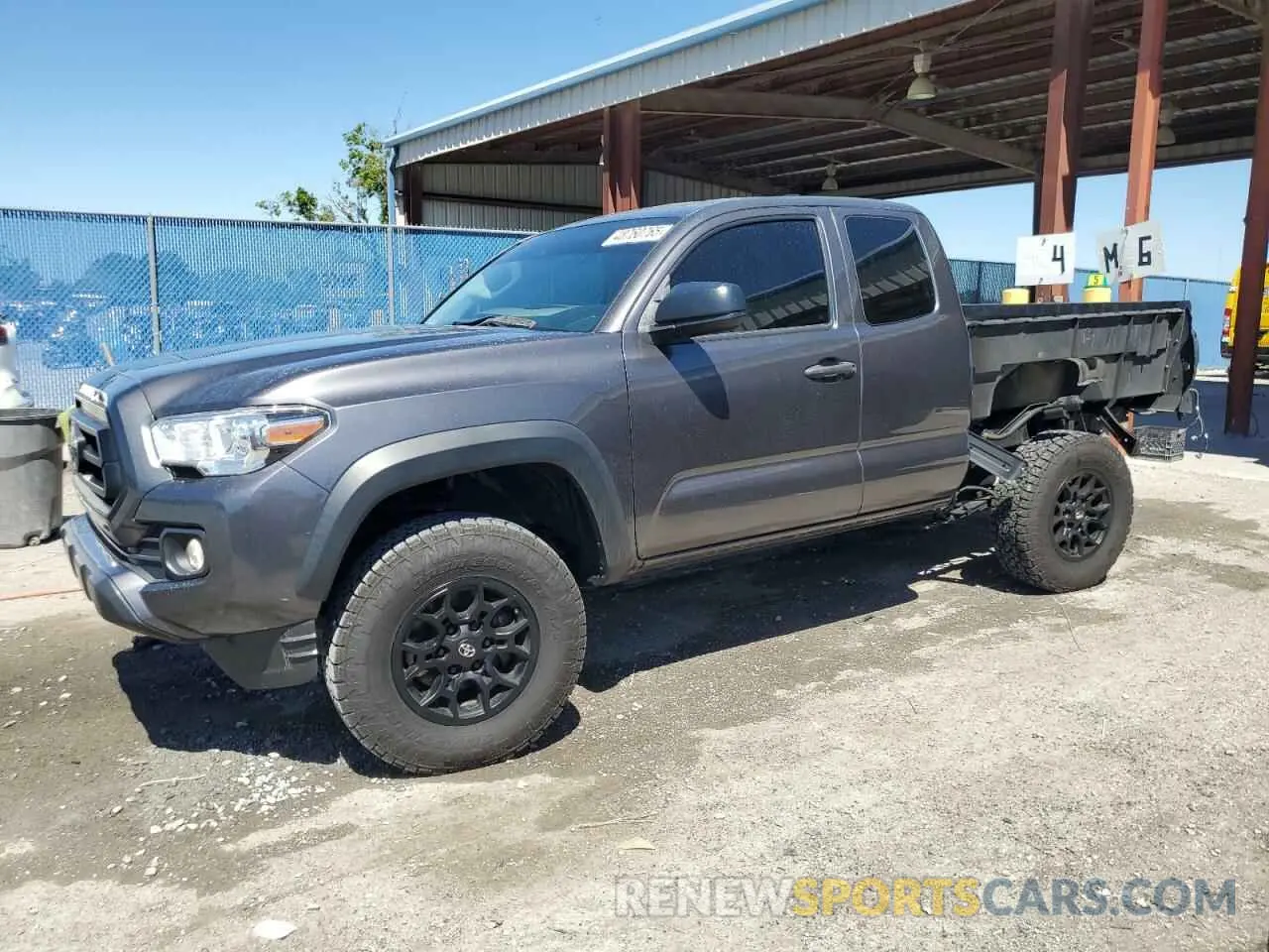1 Photograph of a damaged car 3TYSX5EN2NT015825 TOYOTA TACOMA 2022