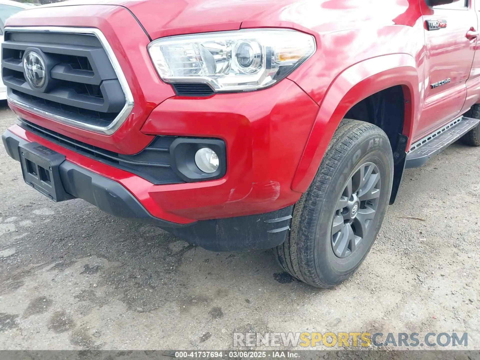 17 Photograph of a damaged car 3TYSX5EN3NT014277 TOYOTA TACOMA 2022