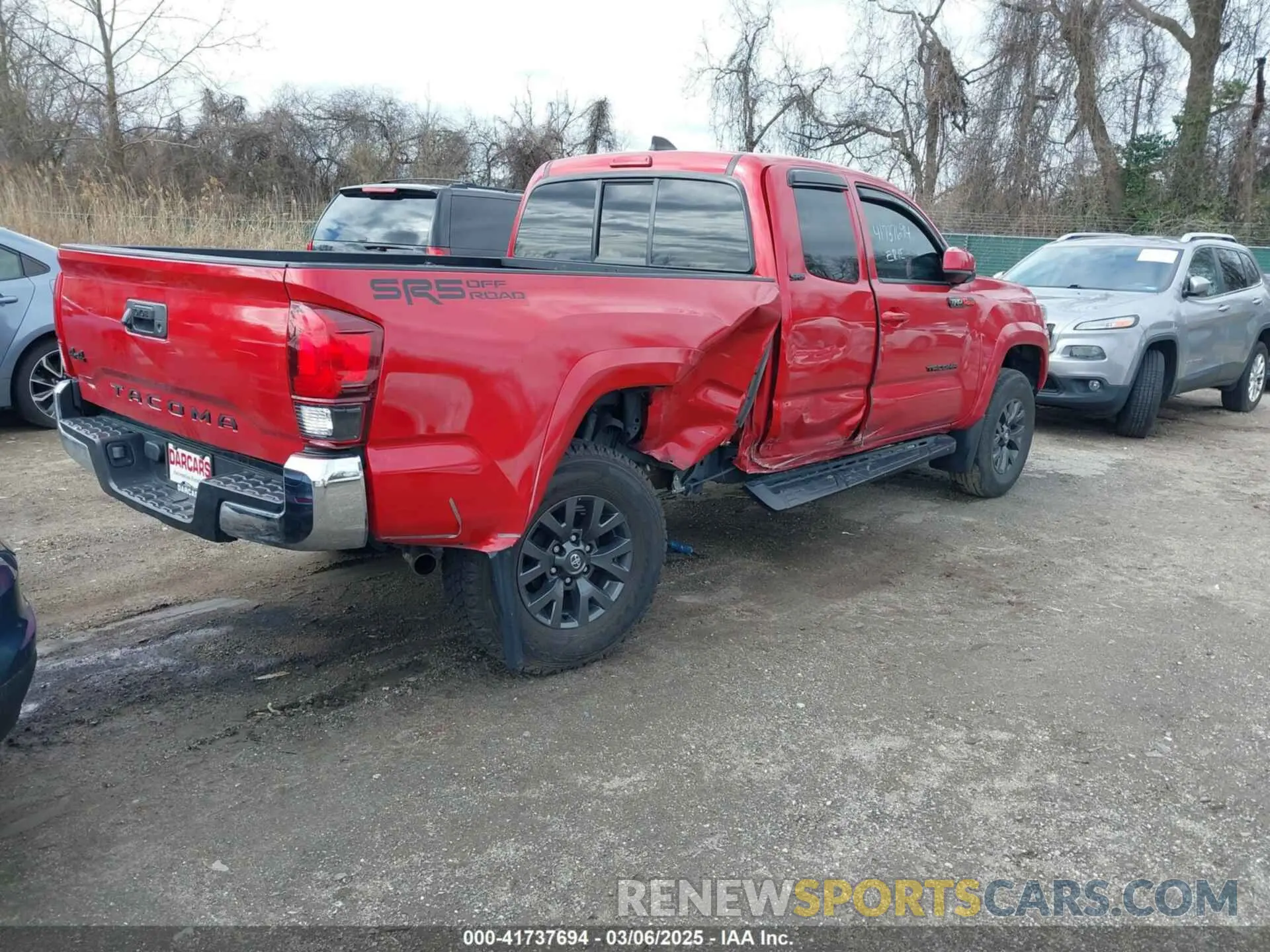 4 Photograph of a damaged car 3TYSX5EN3NT014277 TOYOTA TACOMA 2022