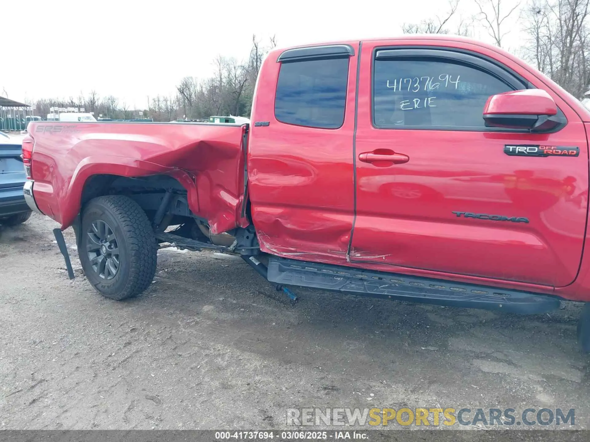 6 Photograph of a damaged car 3TYSX5EN3NT014277 TOYOTA TACOMA 2022