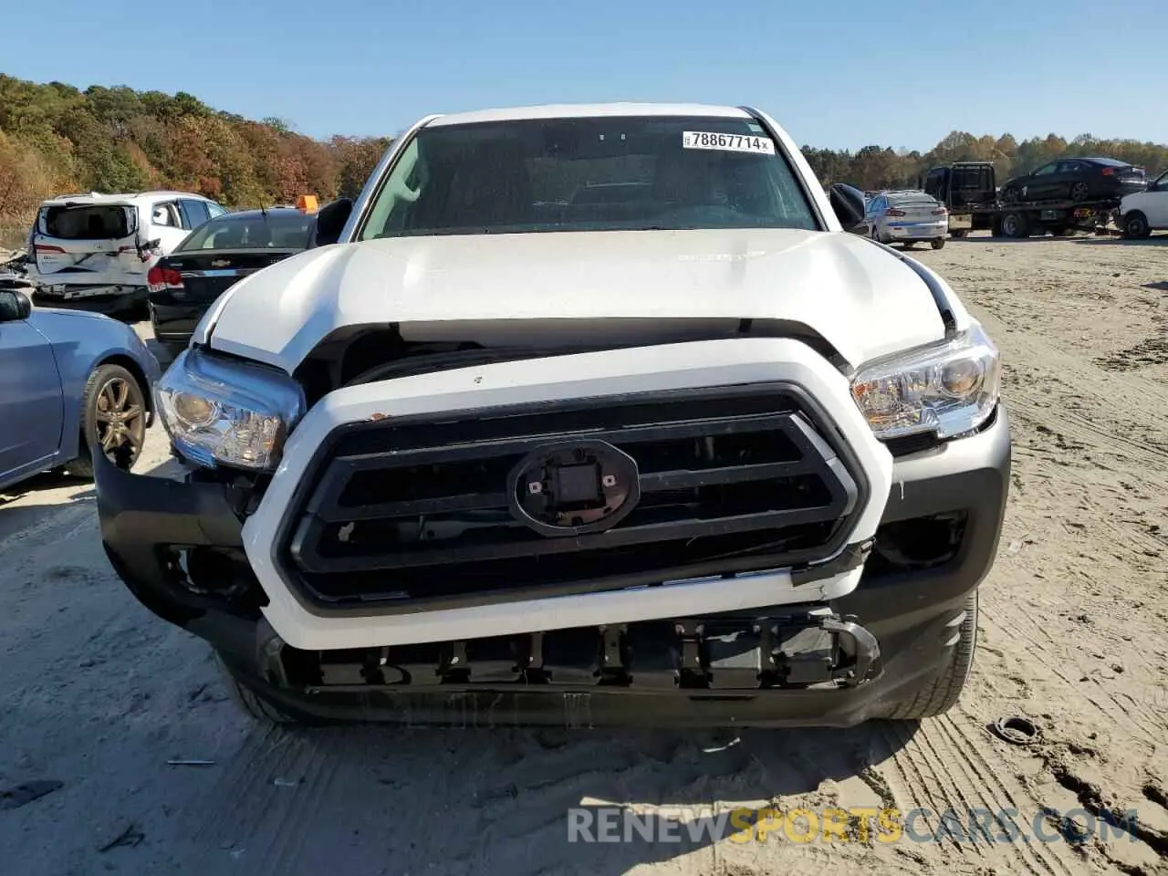 5 Photograph of a damaged car 3TYSX5EN4NT011047 TOYOTA TACOMA 2022