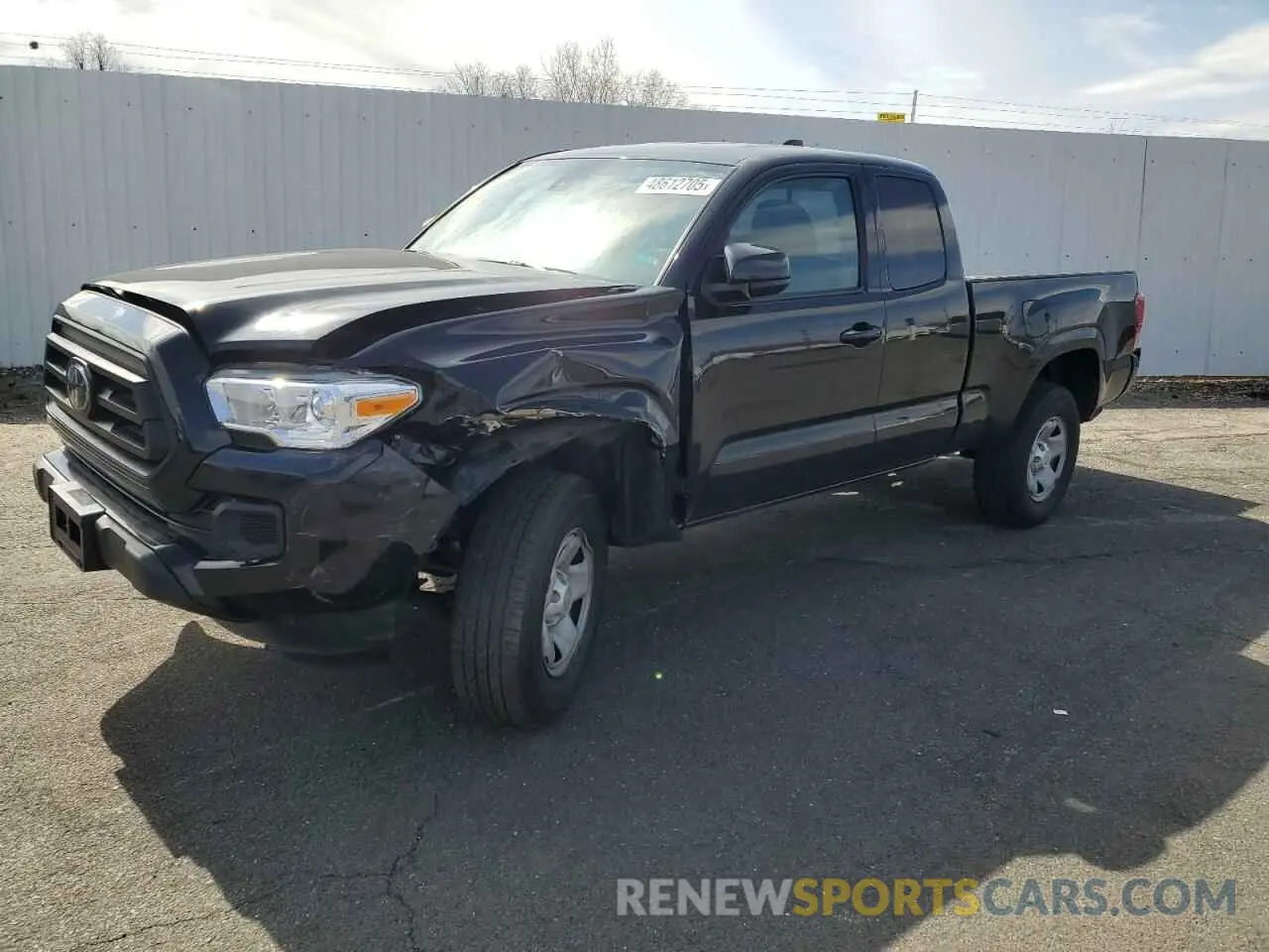 1 Photograph of a damaged car 3TYSX5EN4NT015194 TOYOTA TACOMA 2022