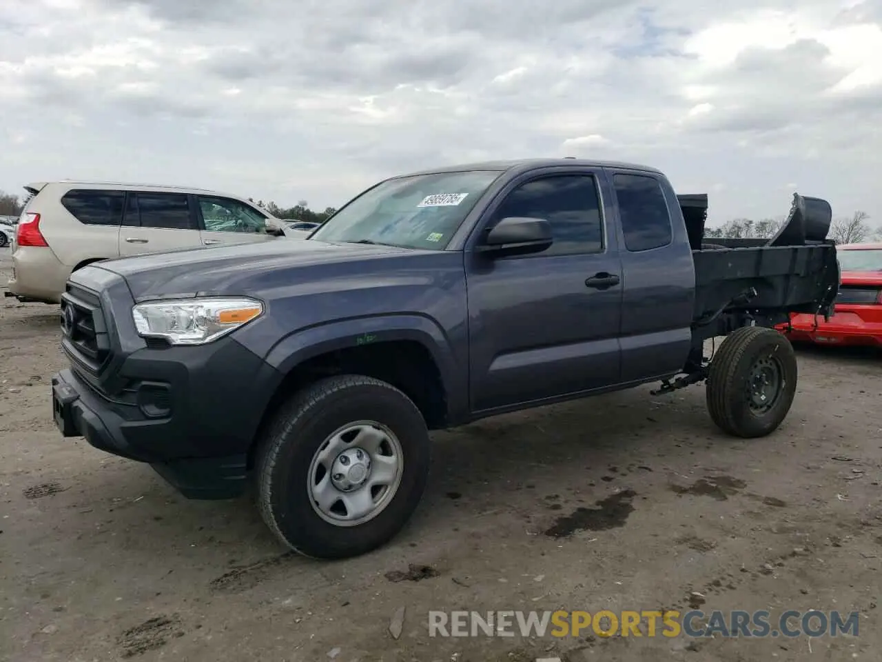 1 Photograph of a damaged car 3TYSX5EN4NT016782 TOYOTA TACOMA 2022