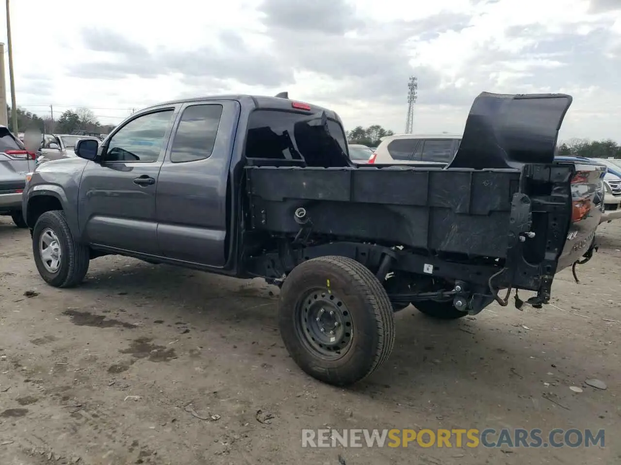 2 Photograph of a damaged car 3TYSX5EN4NT016782 TOYOTA TACOMA 2022