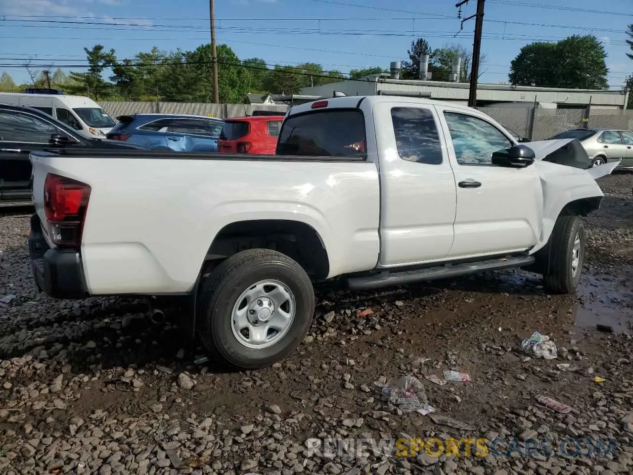 3 Photograph of a damaged car 3TYSX5EN7NT012242 TOYOTA TACOMA 2022