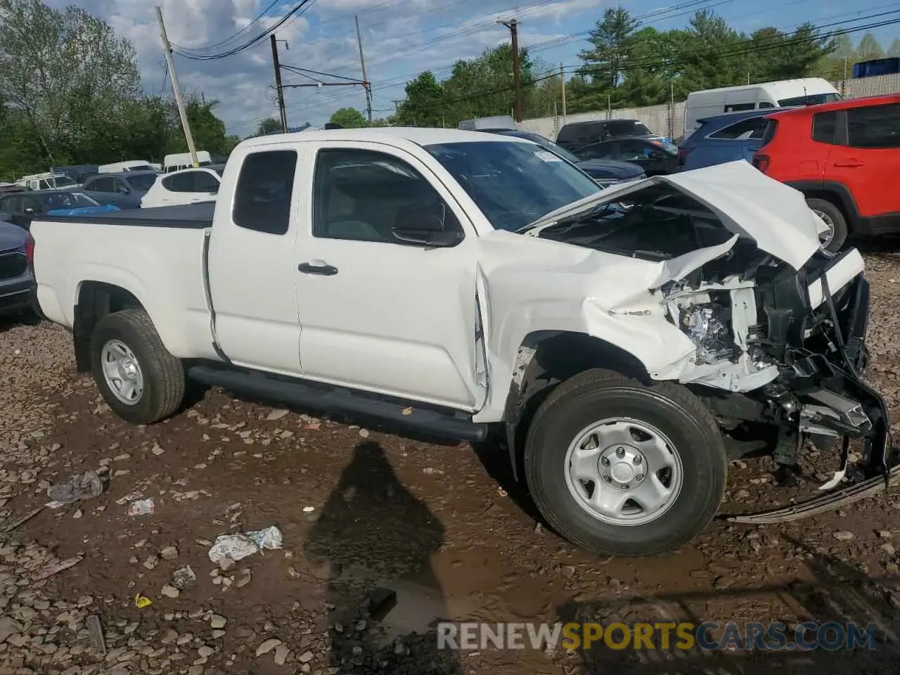 4 Photograph of a damaged car 3TYSX5EN7NT012242 TOYOTA TACOMA 2022