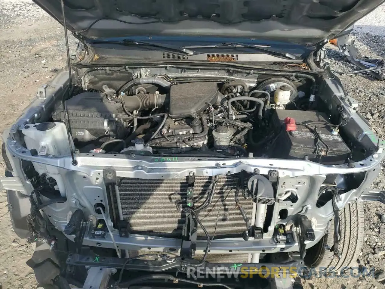 11 Photograph of a damaged car 3TYSX5EN7NT013357 TOYOTA TACOMA 2022